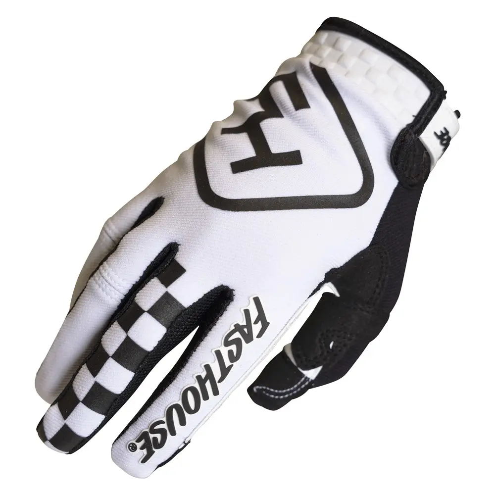 Fasthouse Youth Speed Style Legacy Motocross Glove White/Black