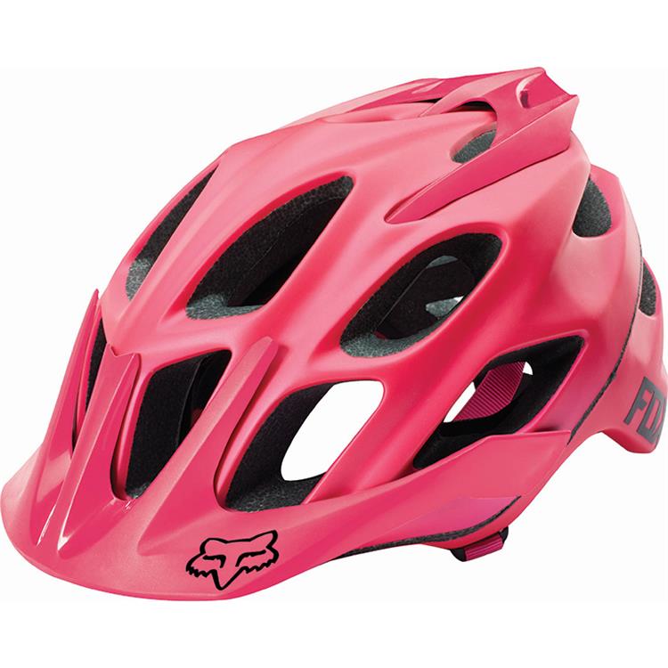 WOMENS FLUX SOLIDS HELMET [PINK] XS/S - Image 1