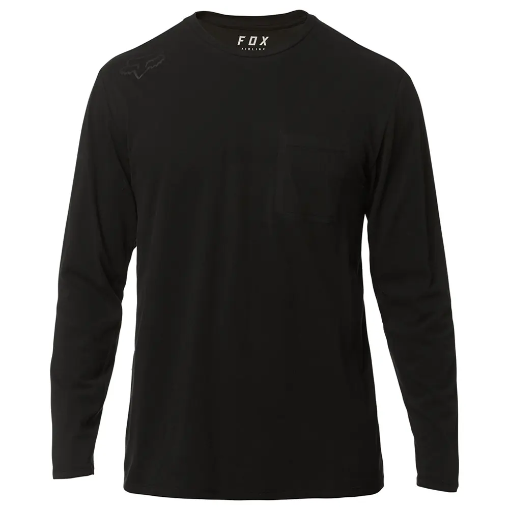 Long Sleeve Tee Fox Redplate 360 Airline Black