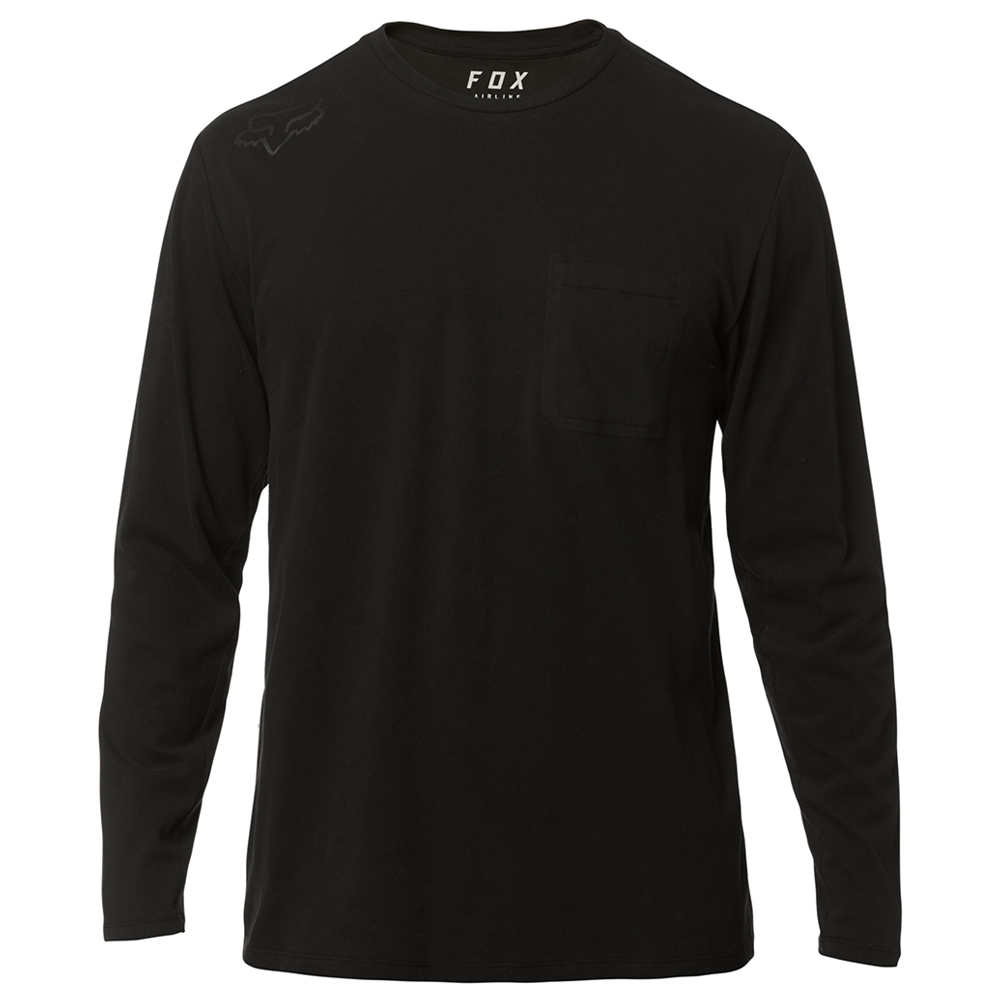 Long Sleeve Tee Fox Redplate 360 Airline Black - Image 1
