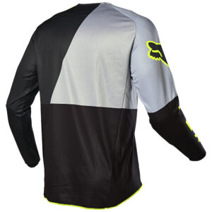 Motocross Jersey Fox 180 Lovl Special Edition Youth Black/Yellow - Image 2