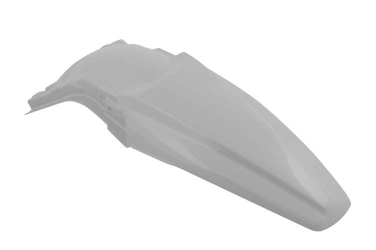 REAR FENDER RTECH KX250F 09-12 KX450F 09-11 WHITE - Image 1