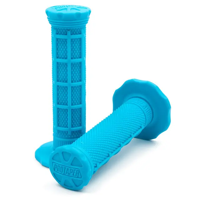 Protaper MX Micro Grips 1/3 Waffle Neon Blue []