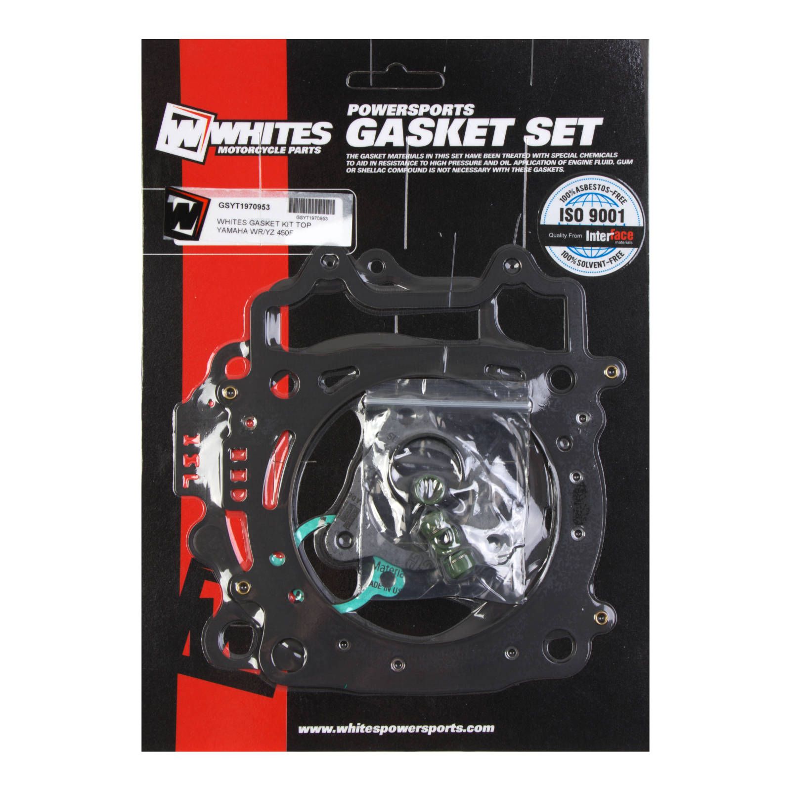 WHITES GASKET KIT TOP YAMAHA WR/YZ 450F - Image 1