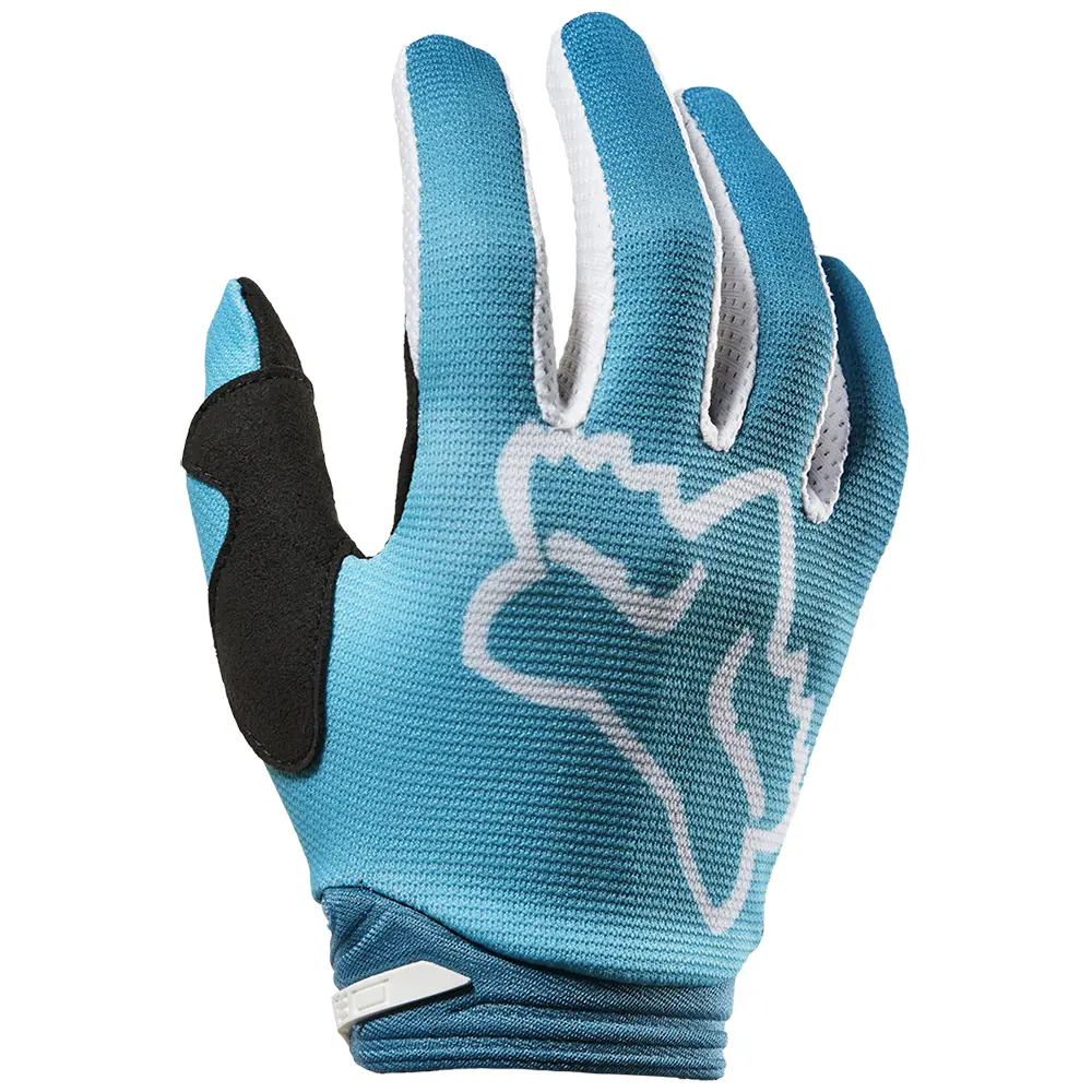 Fox 180 Toxsyk Motocross Gloves Youth Girls Maui Blue
