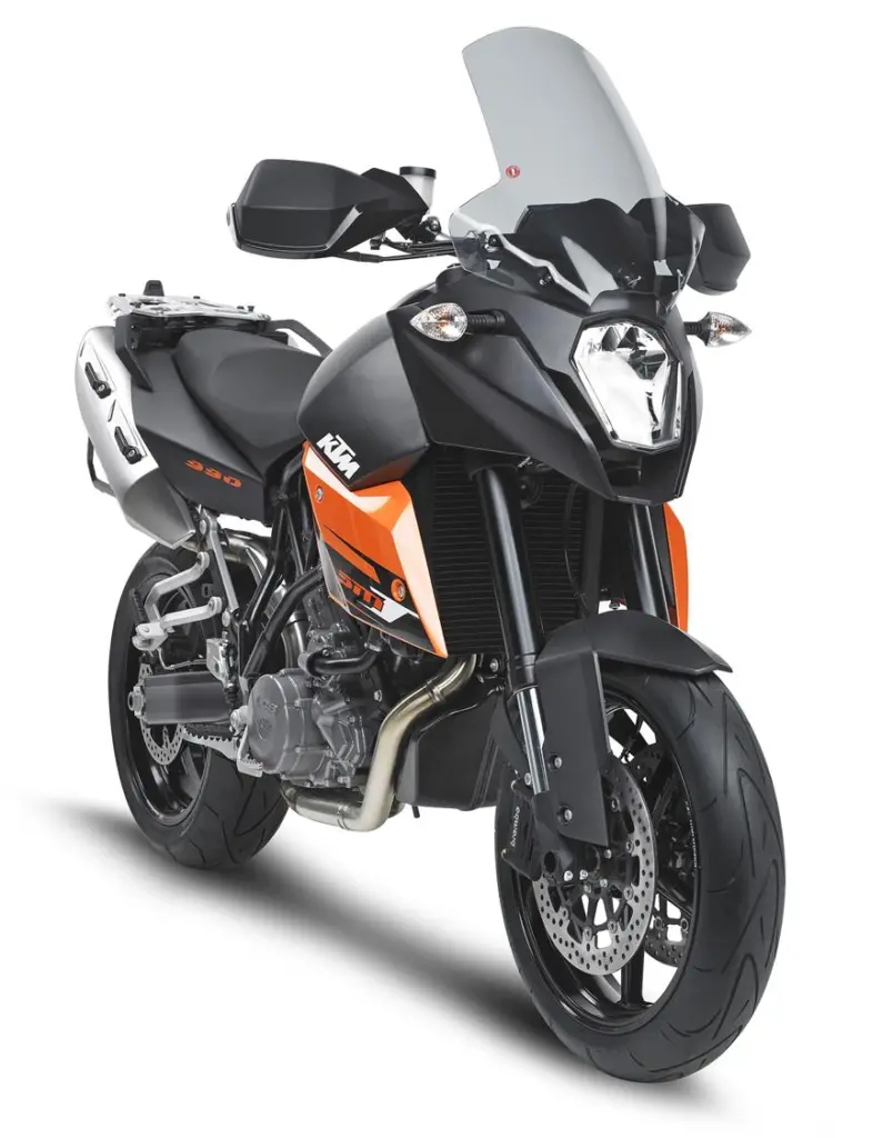 SCREEN KTM 990SMT '09-'16 SMOKED 17cm TALLER