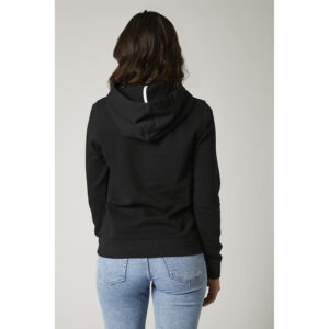 Hoodie Fox Richter Pullover Fleece Ladies Black - Image 2