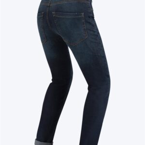 CAFE RACER JEANS WITH BELT MID BLUE 30 - Image 3