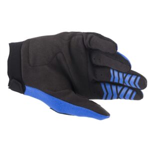 Alpinestars Full Bore Motocross Gloves Youth Blue/Black - Image 2