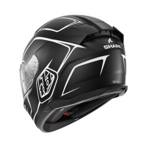 SHARK D-SKWAL 3  Drone Troy Lee Designs Road Helmet Black/White - Image 2