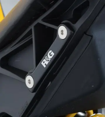 Rear Foot Rest Blanking Plate Left Side R & G Racing EBR 1190RX/SX '14-