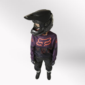 Fox Legion LT Womens Black Motocross Jersey - Image 17