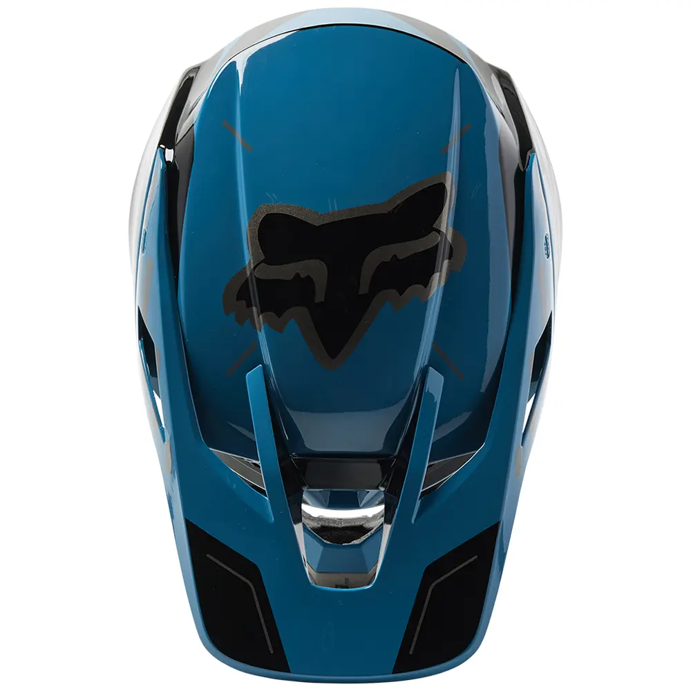 Fox V3 RS Ryaktr MIPS ECE Motocross Helmet Maui Blue