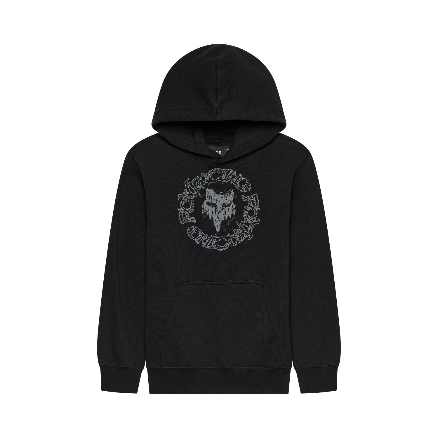 Fox Slowburn Fleece Pullover Hoodie Youth Black - Image 1