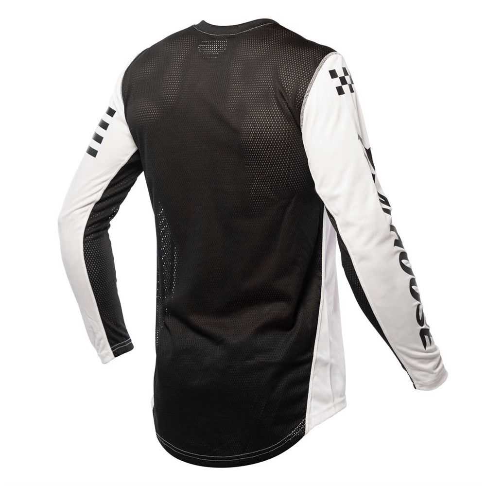 Fasthouse Youth A/C Elrod Motocross Jersey White - Image 2