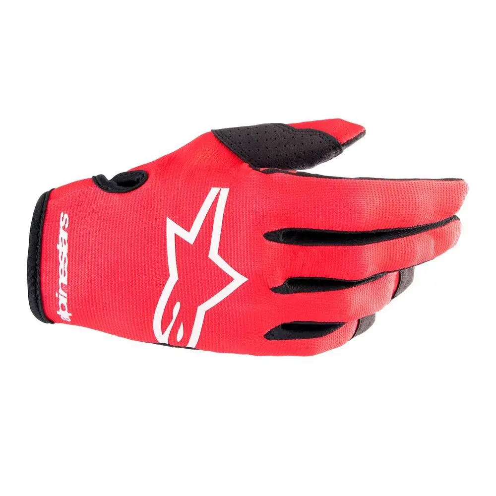 Alpinestars Radar Motocross Gloves Mars Red/White