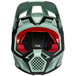 Fox V3 RS Dvide ECR Motoctoss Helmet Jade - Image 5