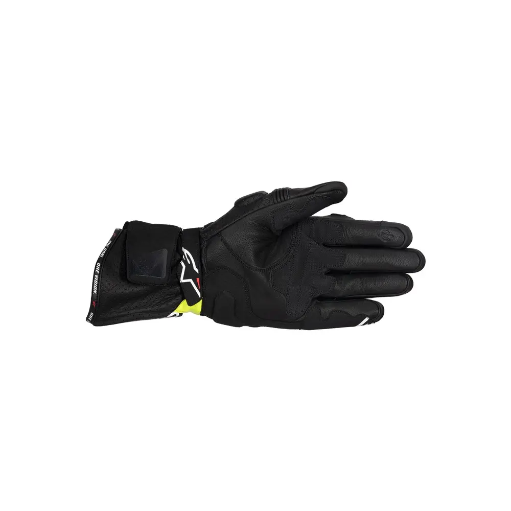 Alpinestars SP-3 Road Gloves Black/Yellow Fluoro/White