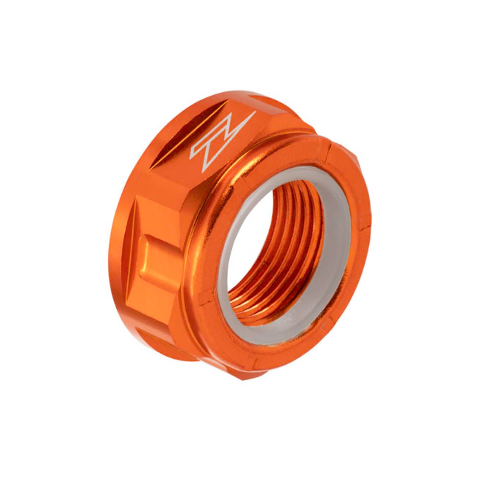 ZETA AXLE NUT M20X30-P1.5 H13L ORANGE - Image 1