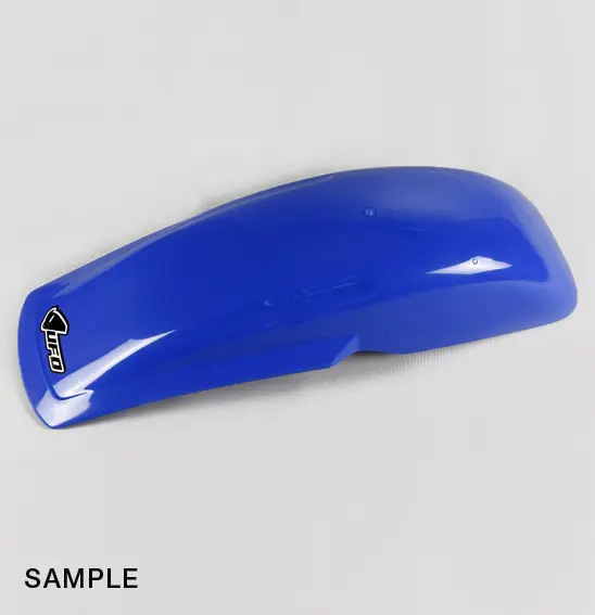 UFO UNIV REAR FENDER 125CC UP BLUE ##SPECIAL ORDER##
