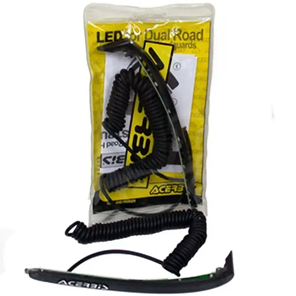 Dual Road Handguard Silver Acerbis                         []
