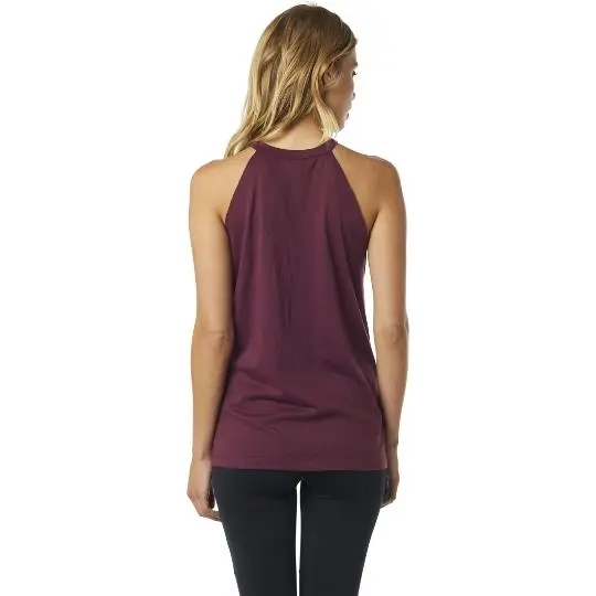 Fox 4 Ever Tank Ladies Merlot