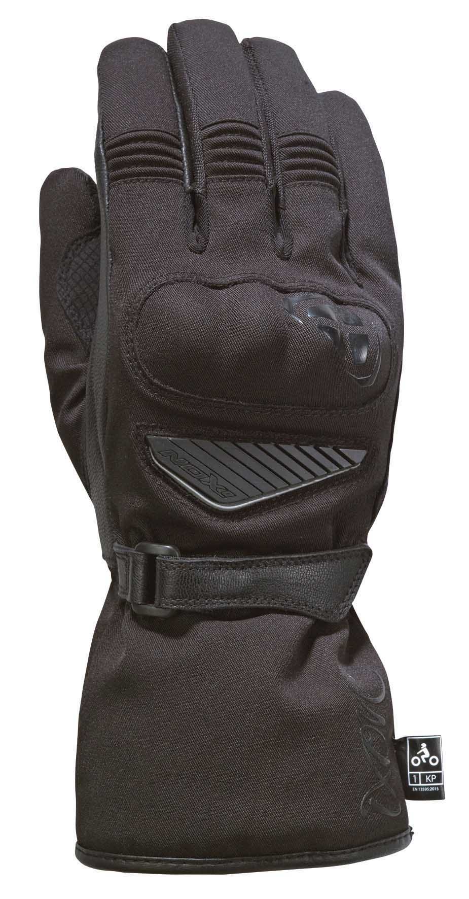 IXON PRO ARROW LADY LS LEATH/TEXT GLV BLK L - Image 1