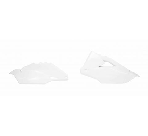 SIDEPANELS RTECH MADE IN ITALY KAWASAKI KX450 KX450F 19-20 WHITE - Image 1