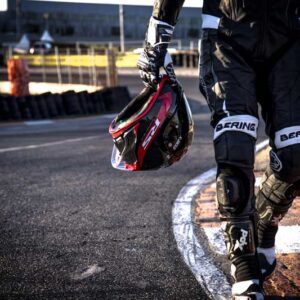 HELMET X803RS ULTRA CARBON HOT LAP CARBON/RED XX-LARGE - Image 2