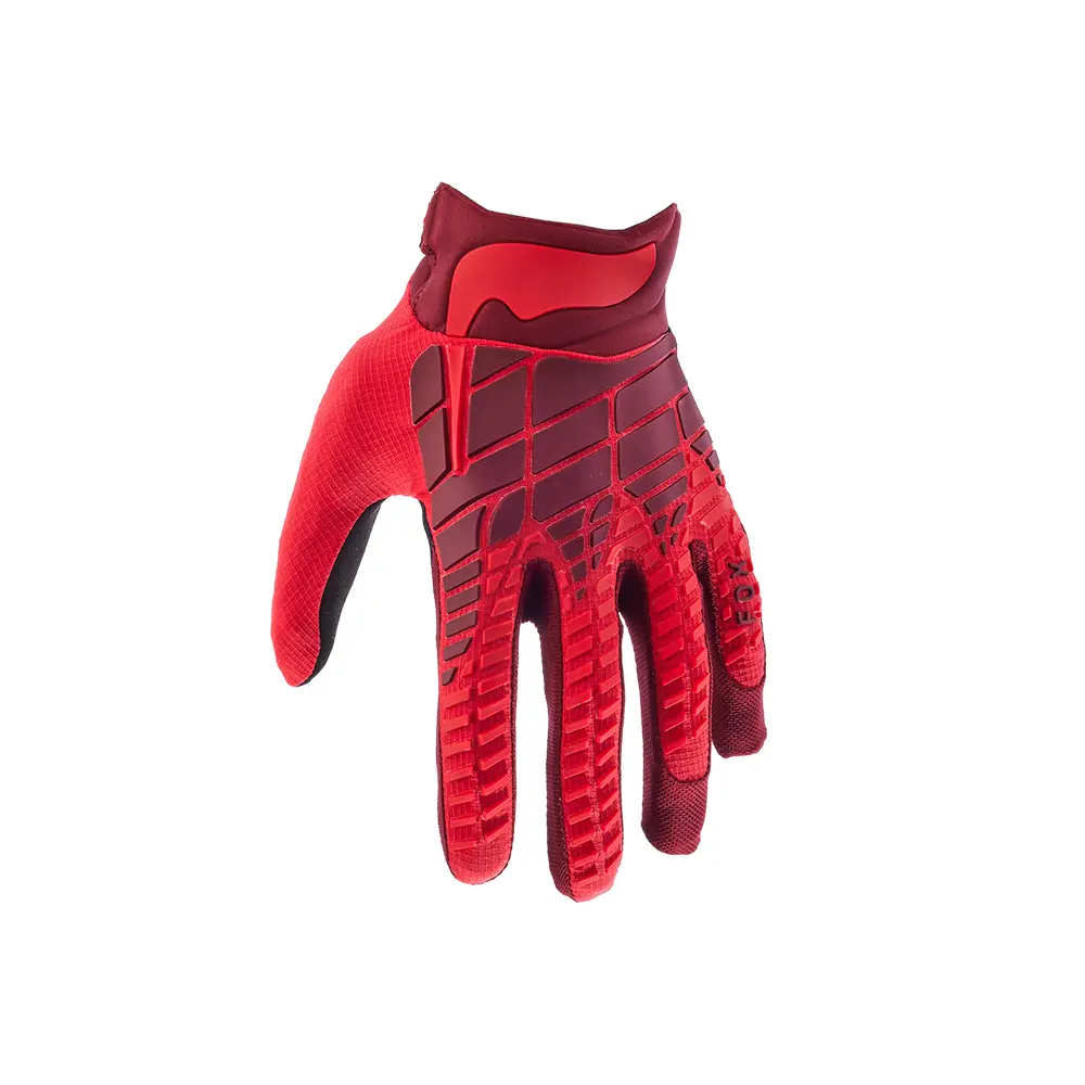 Fox 360 Motocross Gloves Flo Red