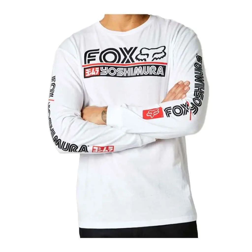 Tee Fox Yoshimura Optic White