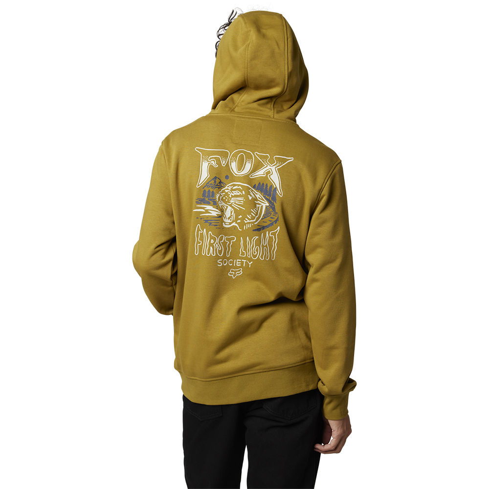 Fox Torrero Pullover Fleece Hoody Caramel - Image 3