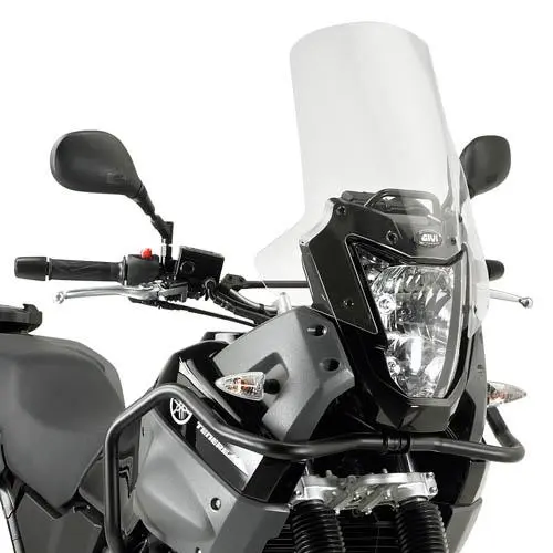 GIVI SCREEN YAMAHA XT660Z '08-'16 CLEAR 10cm TALLER
