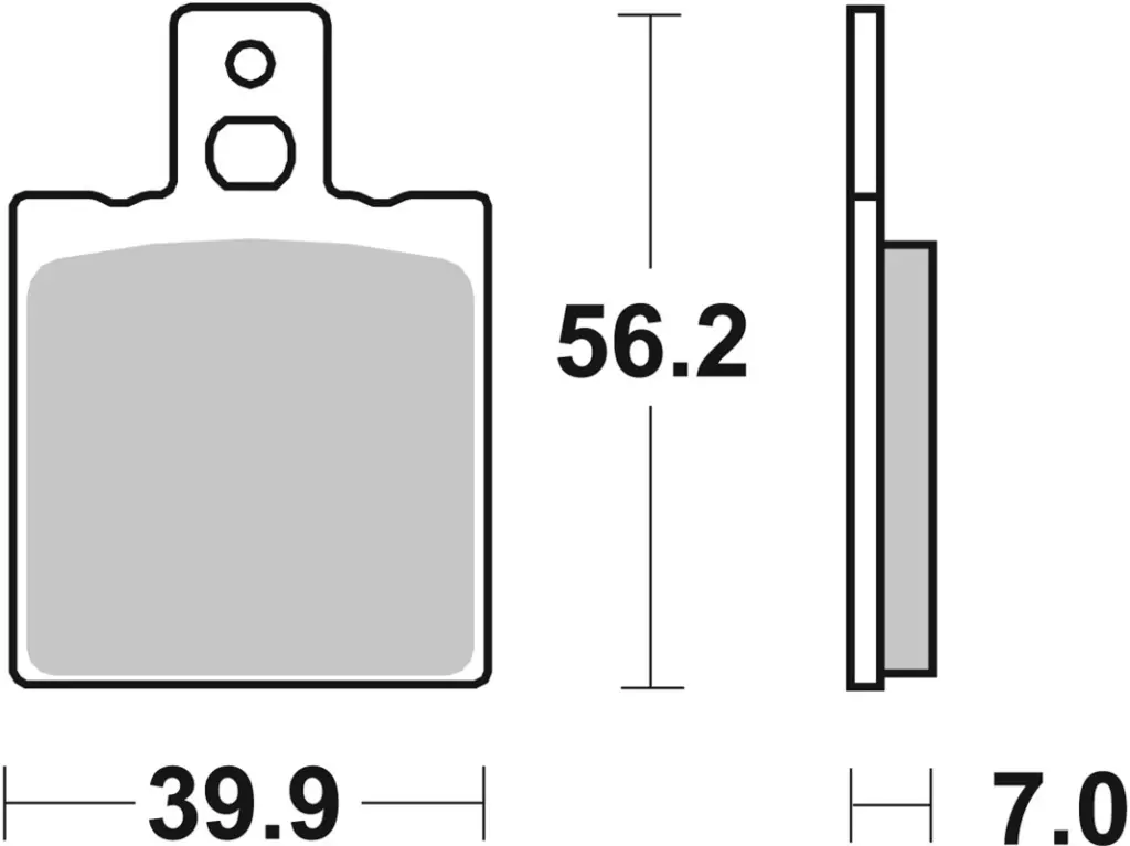 SBS 718RSI  Front/Rear Brake Pads
