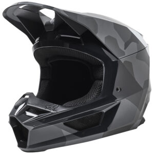 Fox Youth V1 BNKR Helmet Black Camo - Image 2