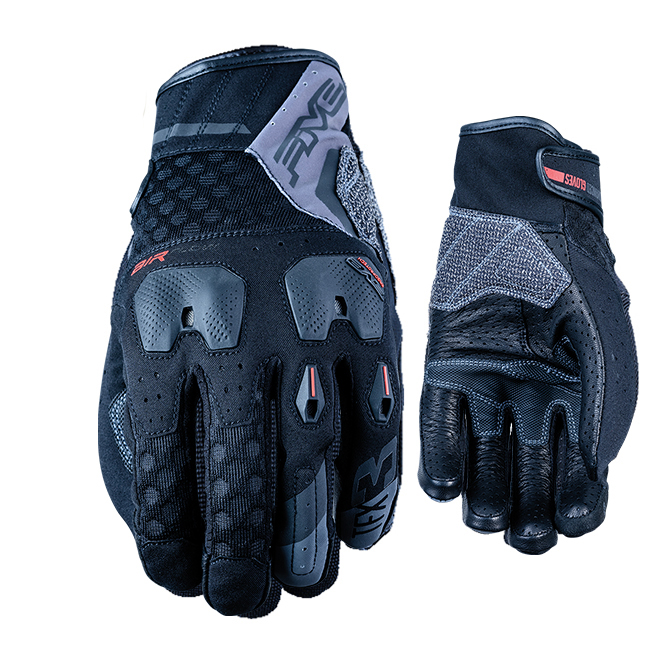 Five TFX3 Air Road Gloves Black/Grey - Image 1