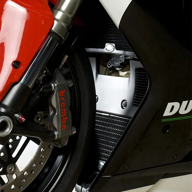 Radiator Guard BMW S1000RR 19-  Dark Blue R&G              []
