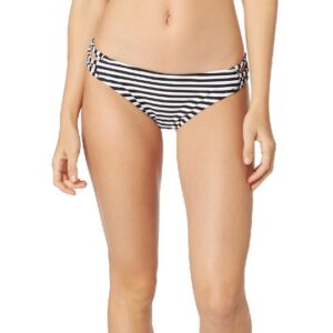 Fox Jail Break Lace Up Bikini Bottoms Black/White - Image 1