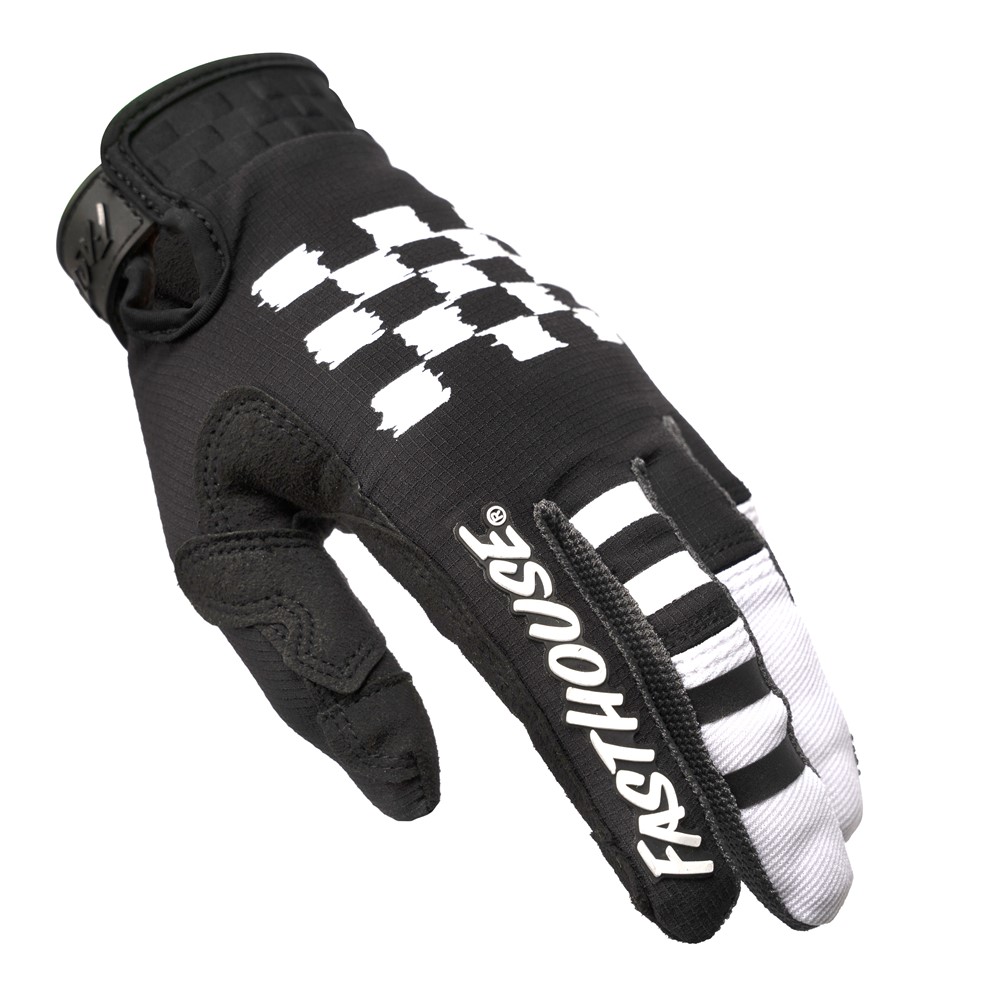 Fasthouse Speed Style Jester Motocross Glove High Viz/Black - Image 1