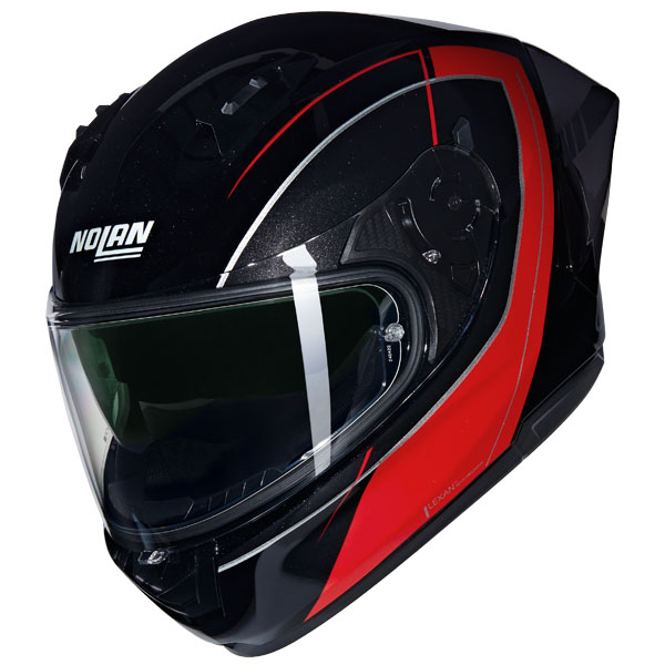 Nolan N60-6 SPORT Road Helmet Mesmerico black/red - Image 1