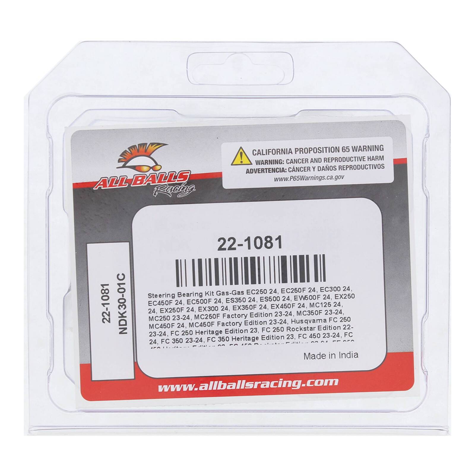 Steering Bearing Kit 22-1081 - Image 4
