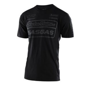 Troy Lee Designs x GasGas Team Tee Black - Image 1