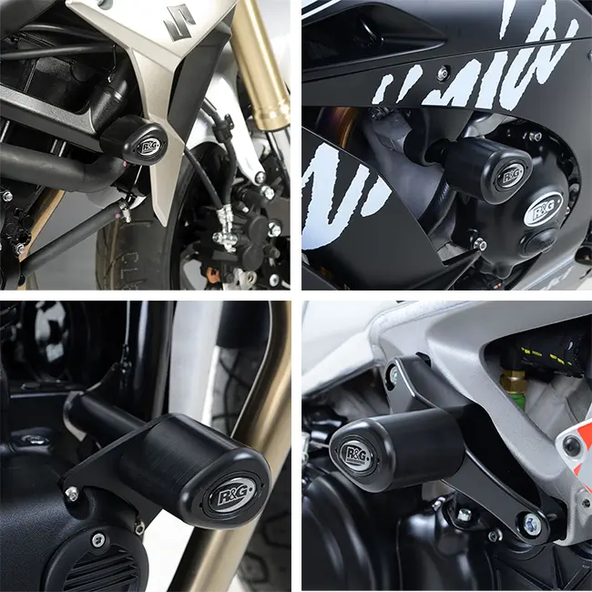 Aero no-cut Frame Sliders MV Agusta F4RC R&G