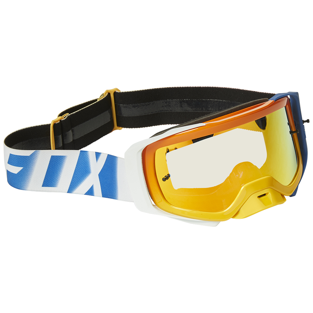 Fox Airspace Rkane Motocross Goggles Orange/Blue - Image 2