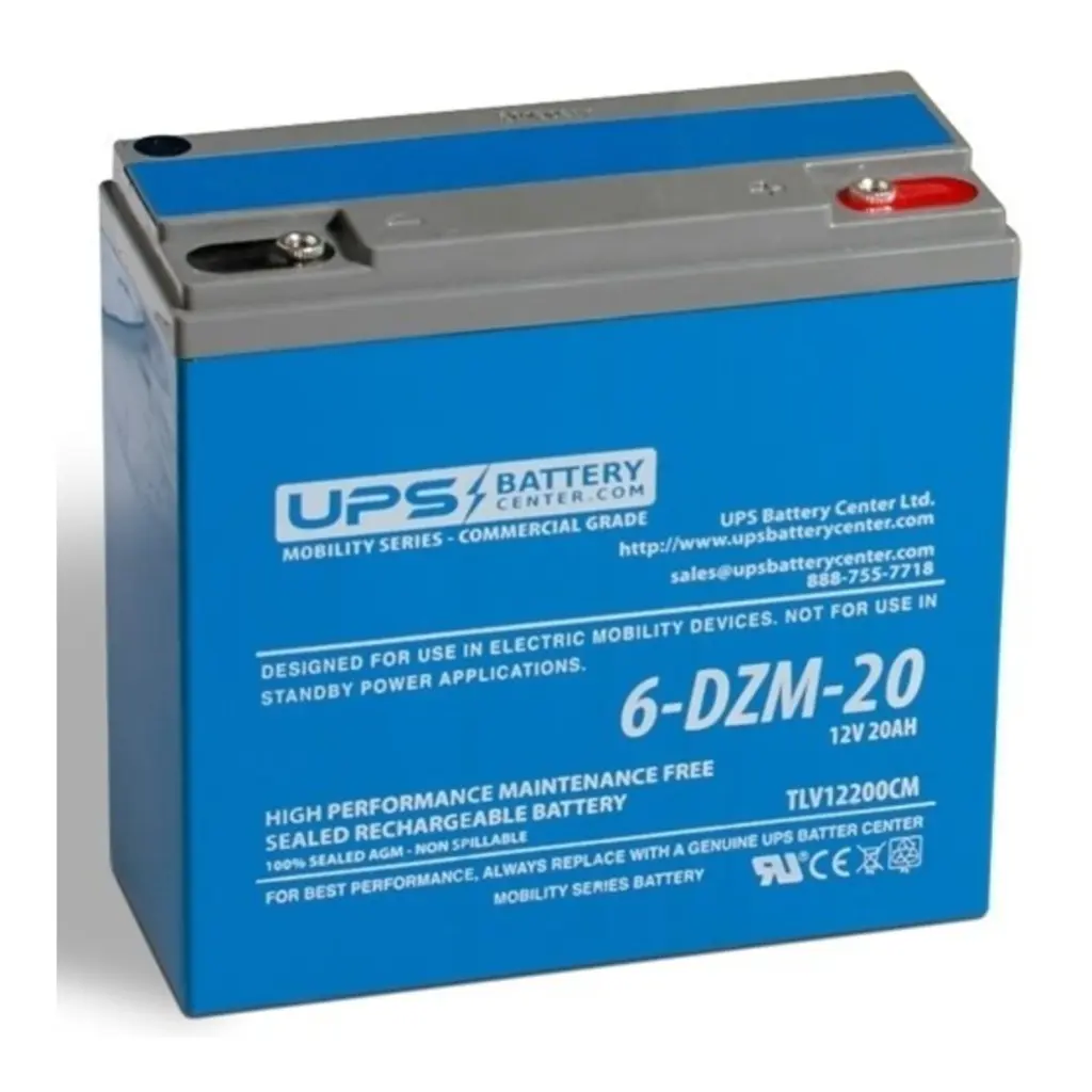 Lima M9 Replacement Battery 6-DZF-20 (1pcs)