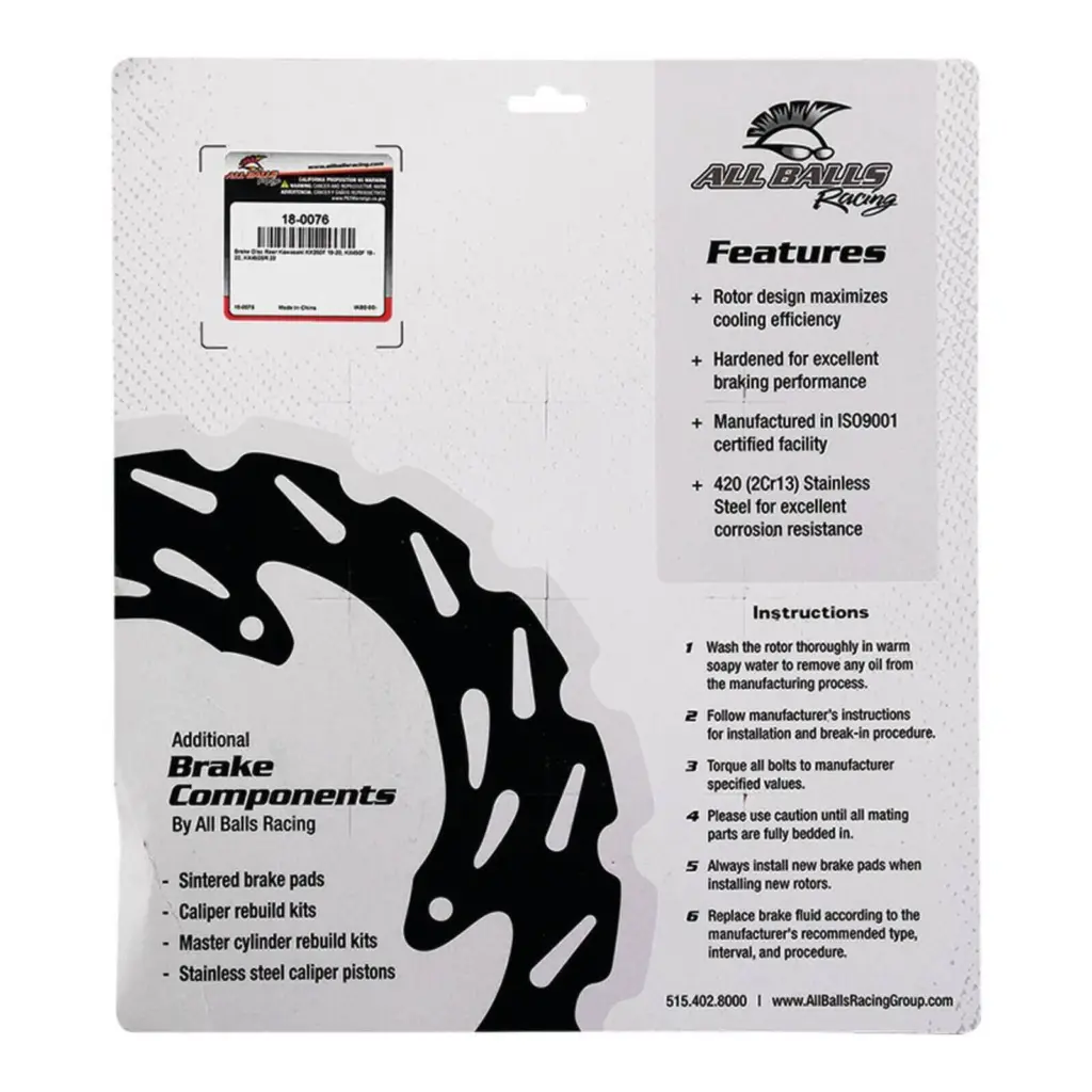 Brake Disc Rear 18-0076