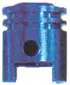 KEITI VALVE CAPS PISTON [BLUE] 2PC