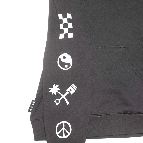 Fasthouse Lost Boys Hooded Pullover Youth Black - Image 5
