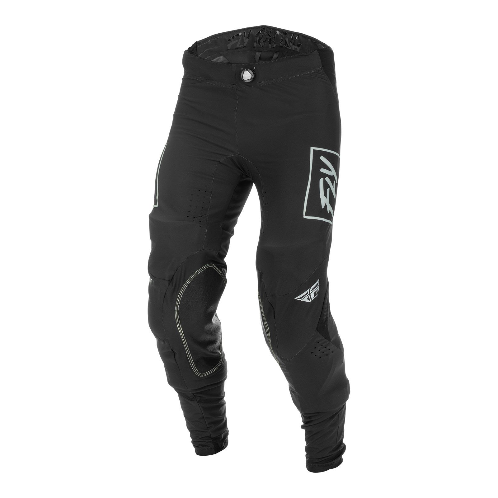 Fly Lite Hydrogen Black/Grey Motocross Pants - Image 3