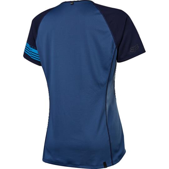 Jersey Fox Ripley SS Womens Navy - Image 2